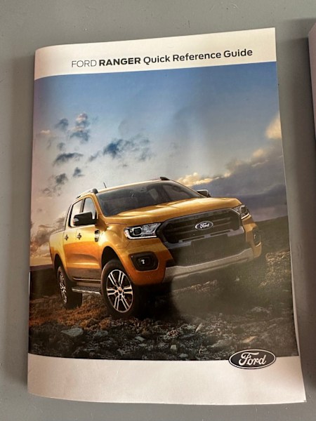 Ford ranger wildtrak owner’s Manual and quick guide books62936655563265113