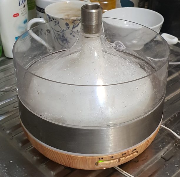 Himalayan Salt Rock Aroma Diffuser, working like NEW, Carlton pickup63612128488962110