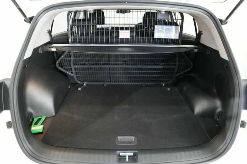 Kia sportage cargo clearance barrier