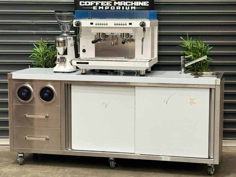 Brand New Stainless Steel 200cm Coffee Cart Sanremo Zoe Competition63442388502146114