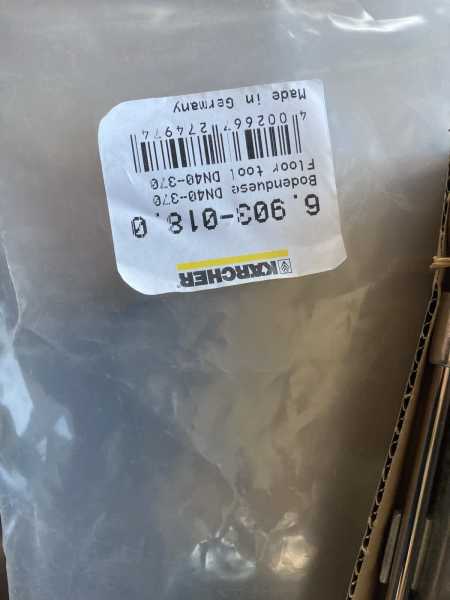 Karcher wet and dry floor nozzle63013349224321112