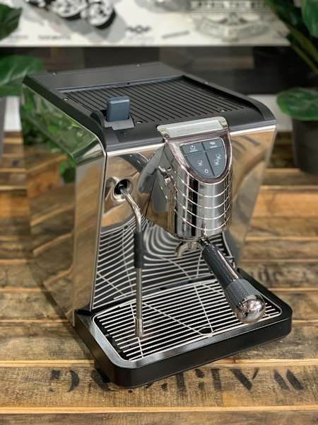 NUOVA SIMONELLI OSCAR II 1 GROUP BRAND NEW STAINLESS & BLACK ESPRESSO63442156209027114