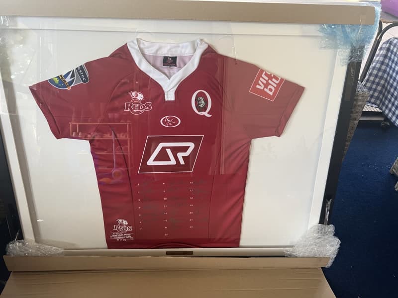 2001 Queensland Reds Rugby Union Shirt Medium