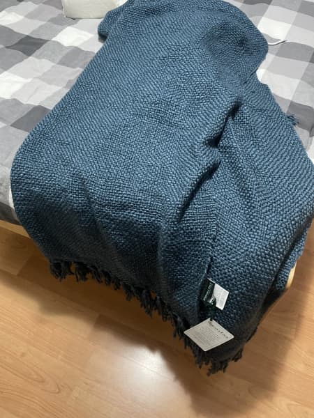 Morgan and 2024 finch wool blanket