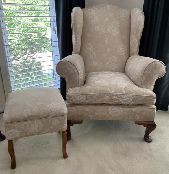 old wingback chairs for sale