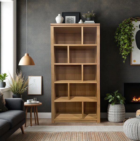 Tassie Oak/Blackwood Bookcases - Starting from $1,10062863384982915113