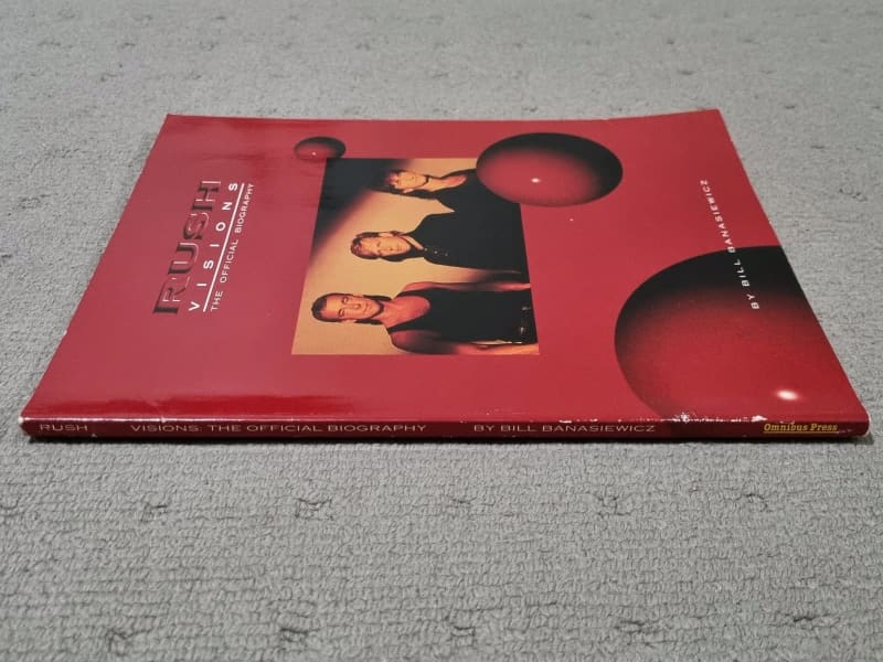 Rush: Visions 'The Official Biography' by Bill Banasiewicz 1988