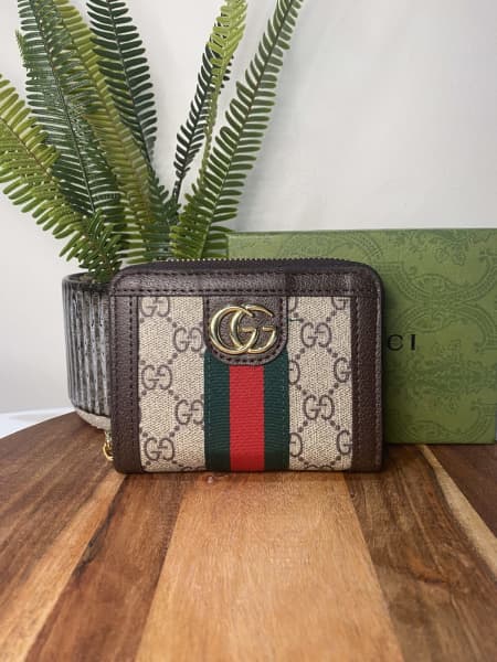 Gucci wallet LONG GG Supreme snake x heart red 11 x 19 x 2.5 cm brand  accessory