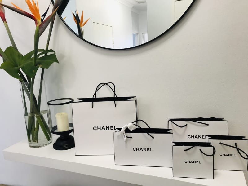 CHANEL, Other, 3x Chanel Paper Shopping Gift Bags Totes