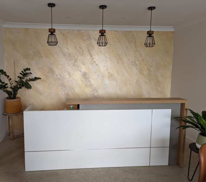 ziva reception desk