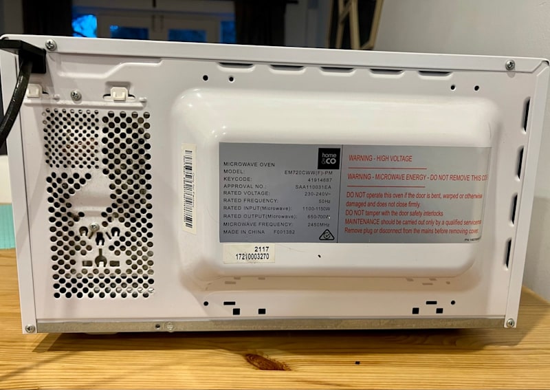 18L White Microwave63016908530689114