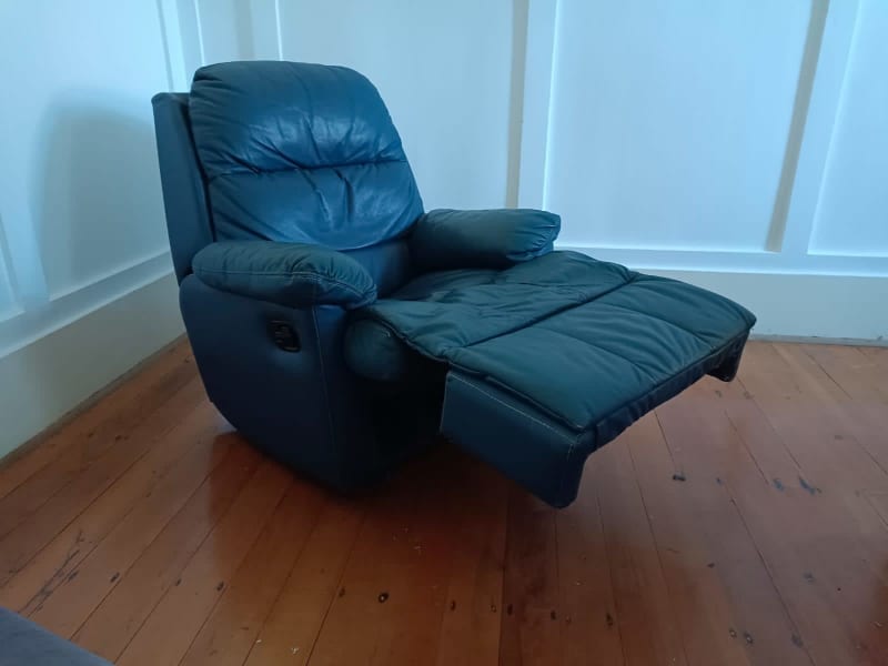 recliner goes back too far