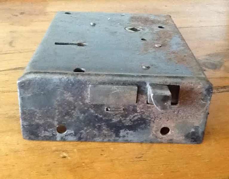 Antique Black Metal Rim Lock63011176774530111