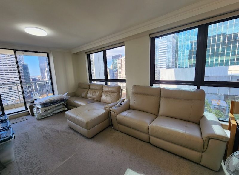 nick scali recliner leather sofa 3seat(2k) +2.5 seat(1,5k)62863383474050111