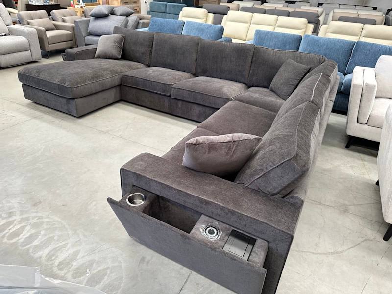Modular Lounge With Sofa Bed Melbourne Baci Living Room