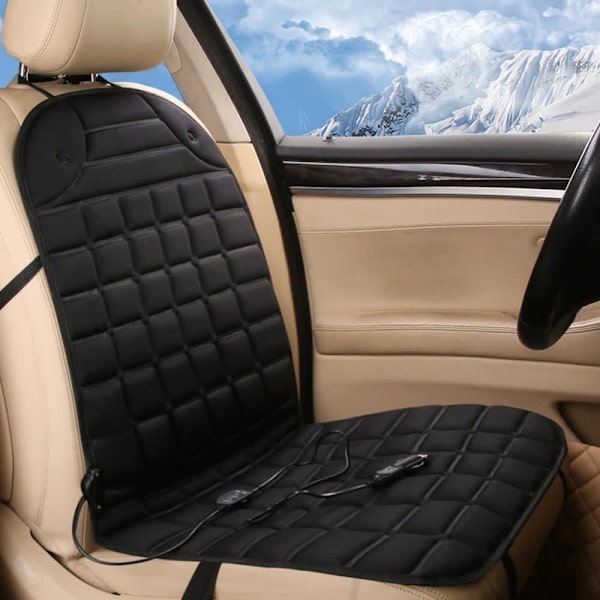 12V Universal Car Seat Heated Cover Cushion Heater Warmer Pad Temp 630186174869781125