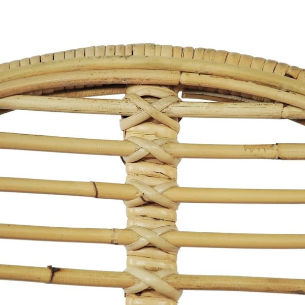 Dining Chairs 2 pcs Natural Rattan62865821193602113