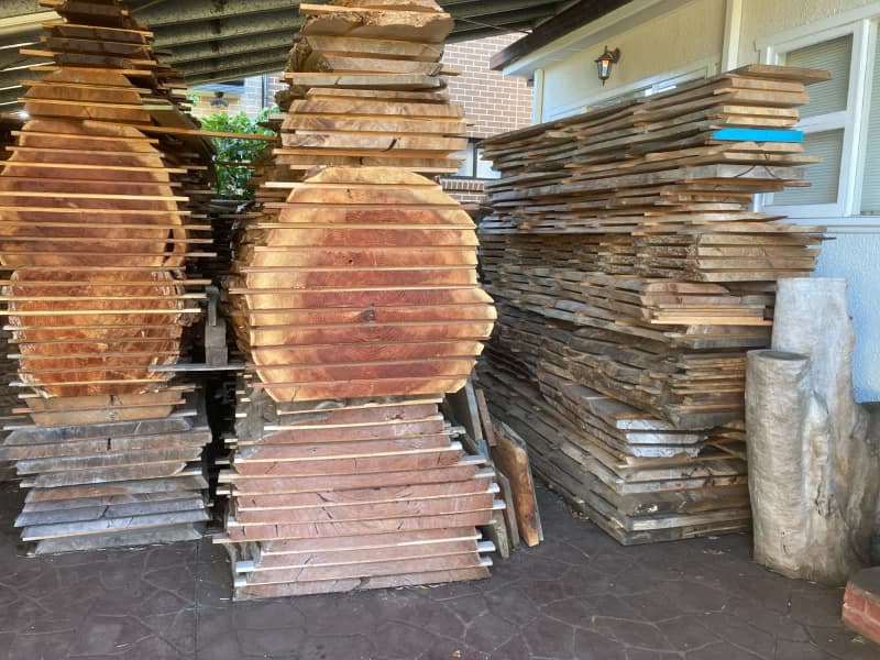 Amazing collection of hardwood softwood & exotic timber slabs & burls63439076025346110