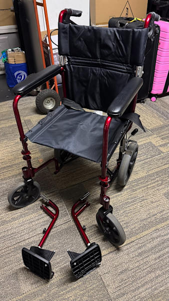Foldable wheelchair - Performance Health Shopper 12 Transit62863412494594111