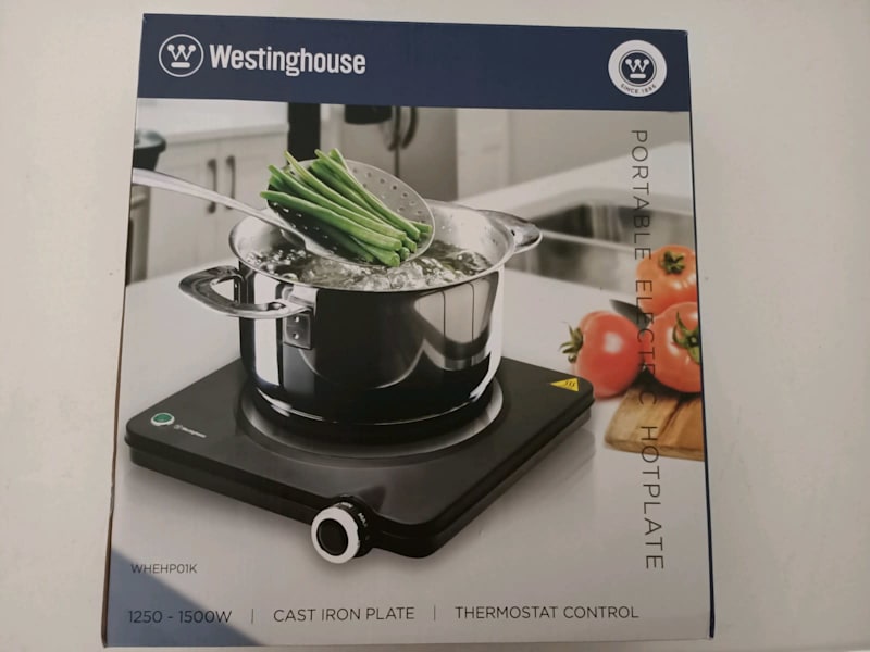 westinghouse double electric hotplate