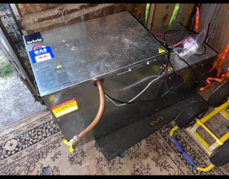 As new Brivis SP521 Gas HEATER 21.0kW / Indoor UNIT / Delivery63022179350146112