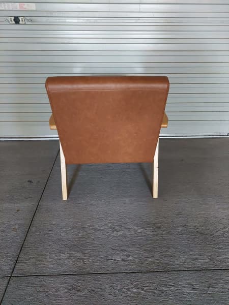 Timber and vinyl chair62863412302082112
