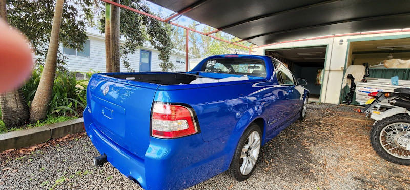 2009 HOLDEN COMMODORE SS 6 SP MANUAL UTILITY, 2 seats VE MY09.562939538171137113