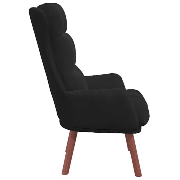 Relaxing Chair Black Velvet...62863384961666111