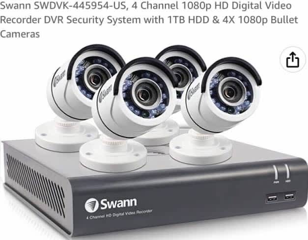 swann professional hd security system 1080p