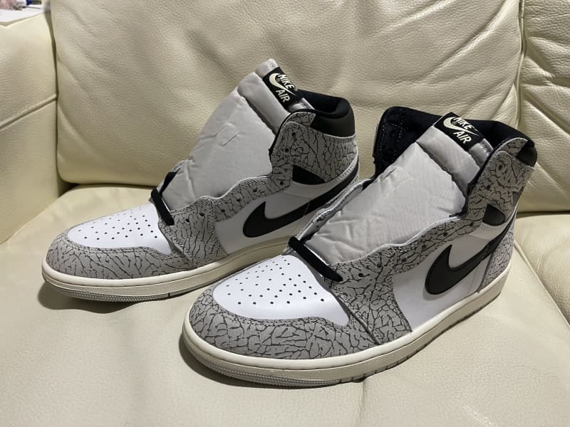 Nike Air Jordan 1 Retro High OG Elephant US 12 30cms | Men's