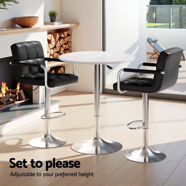 Bar Table and Stools Set Dining Desk Kitchen Chairs Cafe Pub62863838516355113