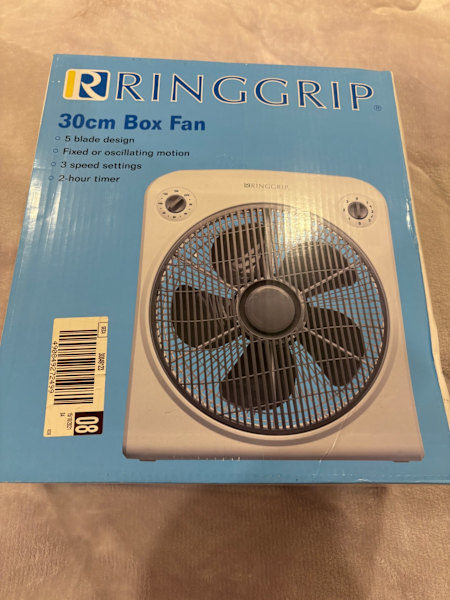 Brand New RINGGRIP 30CM Box Fan63443837389825110