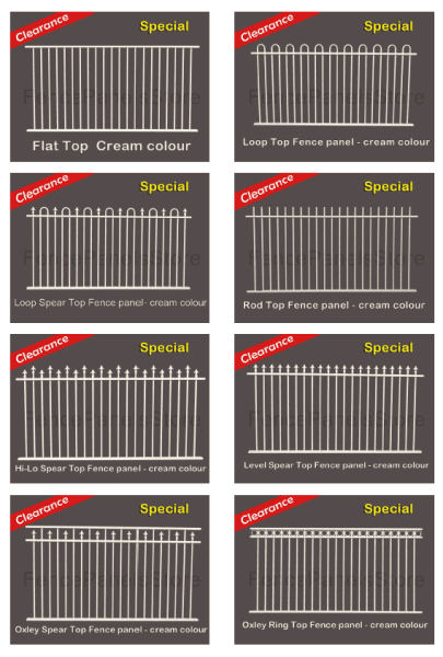 Brand New Steel Fence Panel (Galvanized Steel) - Stock Clearance63011174693635112