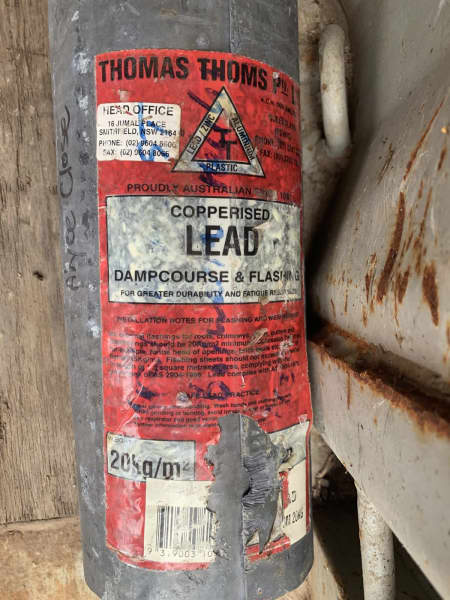 Copperised Lead Rolls - Dampcourse & Flashing 63013787506177112