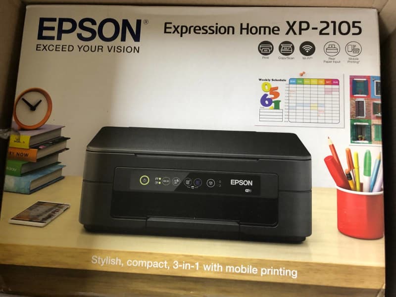 EPSON Expression Home XP-2105 Colour and WiFi Connectivity