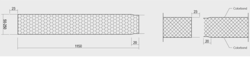 75mm Z Lock Insulated Roof Panel in Monument Color63010590280067113