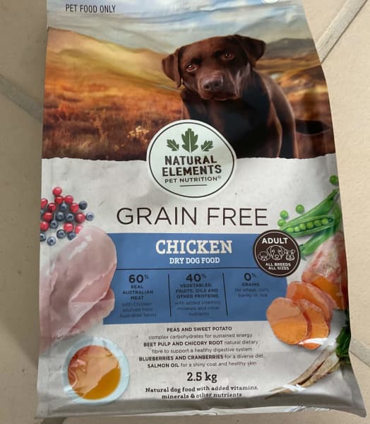 grain free dog food aldi