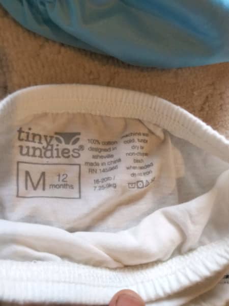 Tiny Undies Elimination Communication EC baby underwear Tiny Ups
