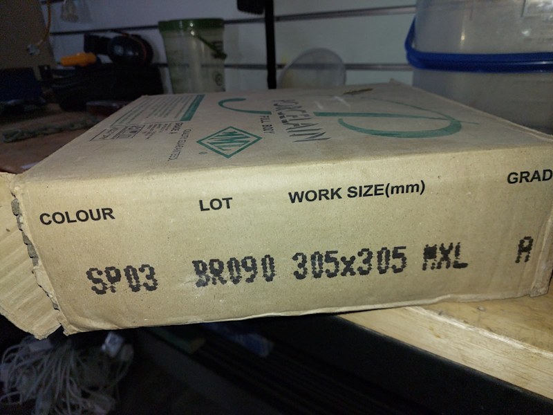 NEW IN BOX MML Porcelain Tiles Poshe SP03 305x305mm63438052569859113