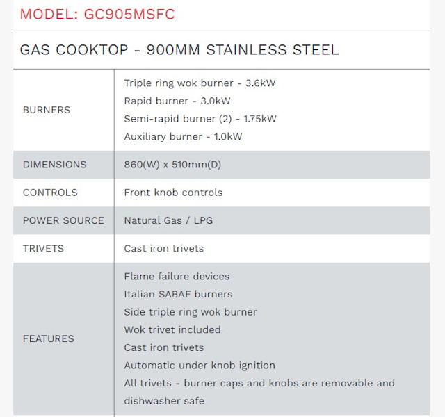 Brand new 900mmcooktop clearance 63443954392450111