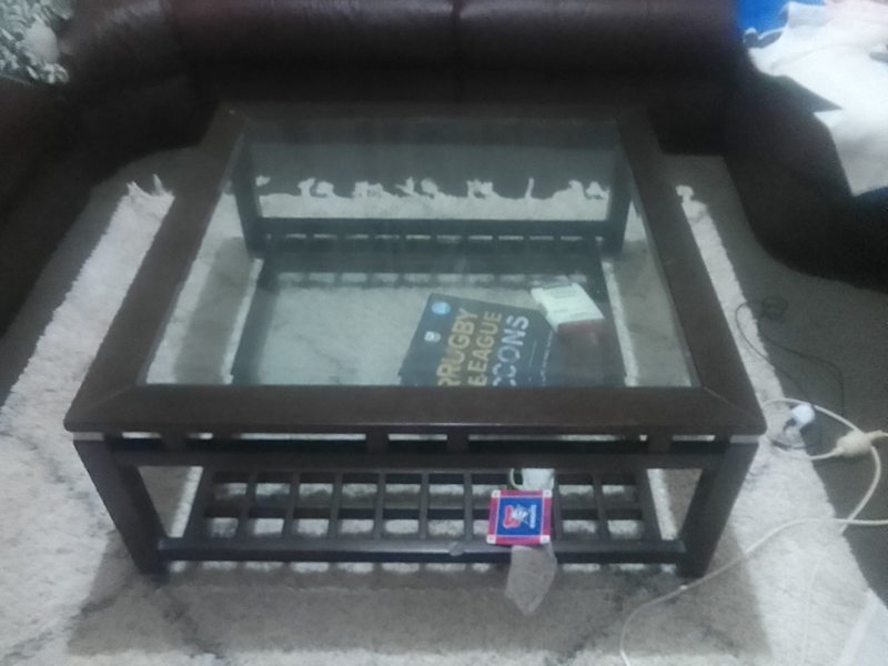 wood/polished glass table 628634100299531110