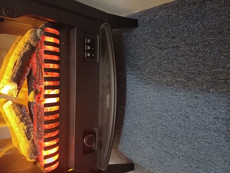Heater electric woodfire replica 63612128403201112