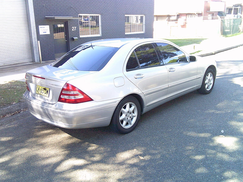 2002 MERCEDES-BENZ C180 KOMPRESSOR CLASSIC 5 SP AUTOMATIC62882772284163114