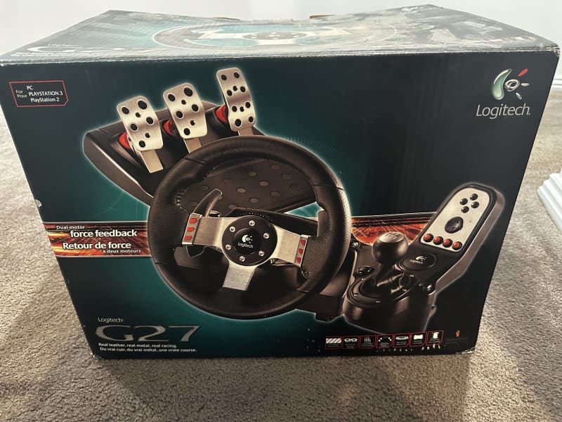 Gamle tider rækkevidde Bekræfte Logitech G27 Steering Wheel | Playstation | Gumtree Australia Gawler Area -  Freeling | 1315221328