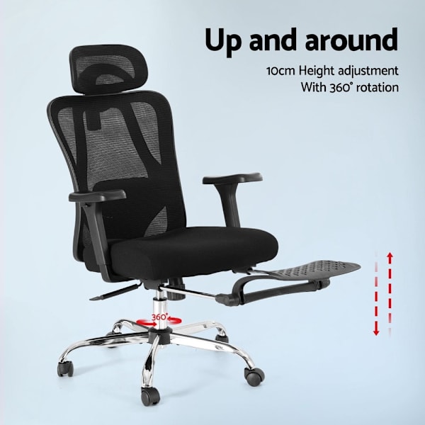 Ergonomic Mesh Office Chair Black62863382747649113