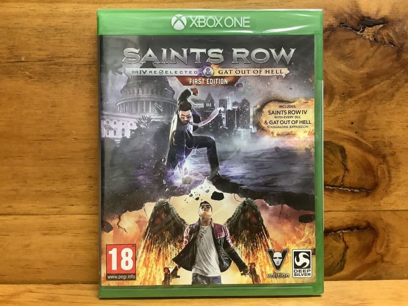  Saints Row IV: Re-Elected & Gat Out Of Hell - First Edition  (PS4) : Video Games