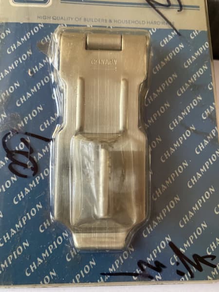 High Quality “CHAMPION” Stainless Steel 85mm Door Hasp630044935756831112