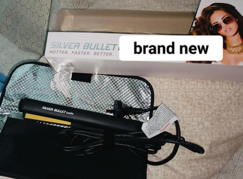 Silver Bullet hair straightener -BRAND NEW63017764456833111
