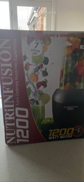 Nutrifusion 1200 blender/extractor630156410563871110
