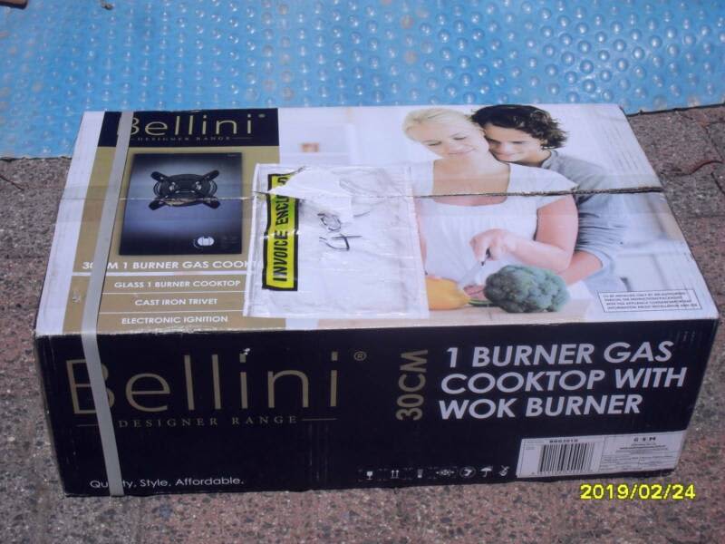 Bellini single wok natural gas cook top NEW BDG301G  NO OFFER63016061946627113